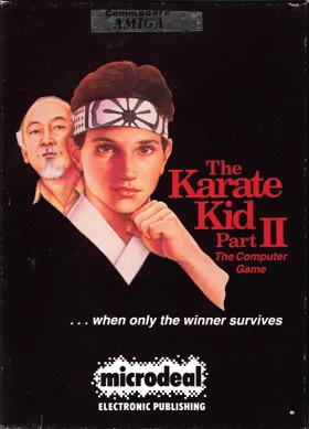 Karate Kid Part II, The box cover front